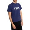 T-shirt med gratis logo “Navy” 612965TKVD33967