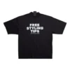 T-shirt med gratis stylingtips “Black White” 744439TOVG29034