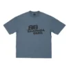 T-shirt med håndtegnet BB Icon, medium pasform “Blue Black” 612966TNVN44183