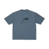 T-shirt med håndtegnet BB Icon, medium pasform “Blue Black” 612966TNVN44183
