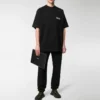 T-shirt med korte ærmer og Political Campaign logo “Sort” 612964TKVJ11070