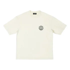 T-shirt med korte ærmer og Scissor Crest-logo “Cream” 612966TMVA29069 T-shirt med korte ærmer og Scissor Crest-logo “Cream” 612966TMVA29069