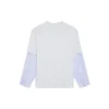 T-shirt med lag på lag og Slime-logo “Grey” 671401TLVF11203
