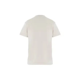 T-shirt med logo og rund hals, grå/hvid 612964TJVD99054 T-shirt med logo og rund hals, grå/hvid 612964TJVD99054