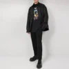 T-shirt med logo overalt “Black” 681457TKO401000