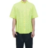 T-shirt med logo overalt “Neon Yellow” 534332TILX67110