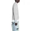 T-shirt med logo overalt og rund hals “Light Grey White” 702952T32331461