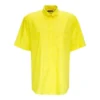 T-shirt med logo overalt “Yellow White” 534332TBL967201