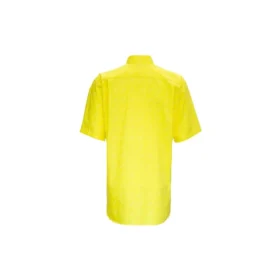 T-shirt med logo overalt “Yellow White” 534332TBL967201