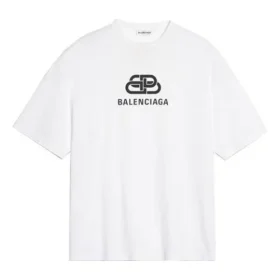 T-shirt med logo på brystet, bogstaver, korte ærmer, hvid 570813TEV489044 T-shirt med logo på brystet, bogstaver, korte ærmer, hvid 570813TEV489044