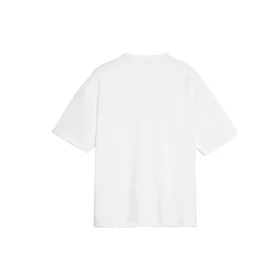 T-shirt med logo på brystet, bogstaver, korte ærmer, hvid 570813TEV489044 T-shirt med logo på brystet, bogstaver, korte ærmer, hvid 570813TEV489044