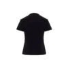 T-shirt med logo-tryk og rund hals, sort 612964TIVD51000