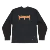 T-shirt med metal-lag “Black Faded” 698631TMV881055