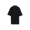 T-shirt med rund hals og print, sort 620941TIVD51000