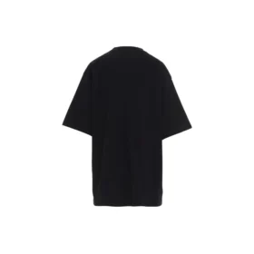 T-shirt med rund hals og print, sort 620941TIVD51000 T-shirt med rund hals og print, sort 620941TIVD51000