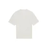 T-shirt med rund hals og sponsorlogo, hvid 612965TJVD99054