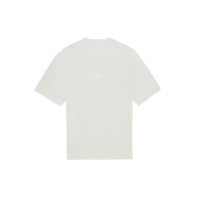 T-shirt med rund hals og sponsorlogo, hvid 612965TJVD99054 T-shirt med rund hals og sponsorlogo, hvid 612965TJVD99054