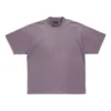 T-shirt med rygprint, medium pasform “Purple Grey” 764235TPVK15500