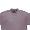 T-shirt med rygprint, medium pasform “Purple Grey” 764235TPVK15500