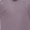 T-shirt med rygprint, medium pasform “Purple Grey” 764235TPVK15500