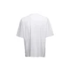 T-shirt med skriftlogo “White/Black” 612966TMVB49040