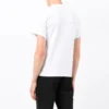 T-shirt med sløret logo “Hvid Sort” 661705TKVD59040