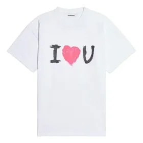 T-shirt med tryk, kortærmet, hvid 612965TJVL59040 T-shirt med tryk, kortærmet, hvid 612965TJVL59040