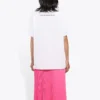 T-shirt med tryk, kortærmet, hvid 612965TJVL59040