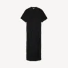 T-shirt til kvinder i sort T-shirt til kvinder i sort