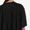 T-shirt til kvinder i sort T-shirt til kvinder i sort