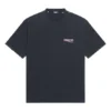 T-shirt til Political Campaign, Large Fit, “Washed Black” 641675TKVJ19034