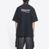 T-shirt til Political Campaign, Large Fit, “Washed Black” 641675TKVJ19034