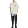 T-shirt til Political Campaign, stor pasform “Beige” 641675TNVG59170