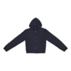Tab Worn-Out Zip-Up Hættetrøje “Black” 697949TMVC21151