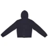 Tab Worn-Out Zip-Up Hættetrøje “Black” 697949TMVC21151