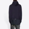 Tab Worn-Out Zip-Up Hættetrøje “Black” 697949TMVC21151