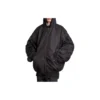 Tape Type Light bomberjakke med hætte “Black” 791103TPO041000