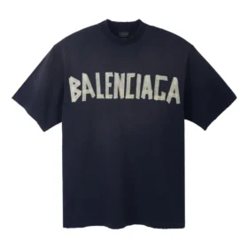 Tape Type T-shirt, medium pasform “Black Faded” 739784TOVA91055