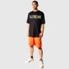 Tape Type T-shirt, medium pasform “Black Faded” 739784TOVA91055