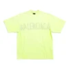 Tape Type T-shirt, medium pasform “Fluo Yellow” 739784TOVA97204