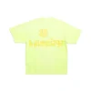 Tape Type T-shirt, medium pasform “Fluo Yellow” 739784TOVA97204