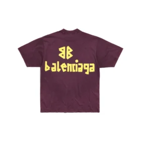 Tape Type T-shirt “Mørkerød” 739784TOVA94029