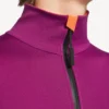 Techwear-bodysuit til kvinder med korte lange ærmer i violet/orange Techwear-bodysuit til kvinder med korte lange ærmer i violet/orange
