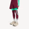 Techwear-shorts til mænd i burgundy/aqua Techwear-shorts til mænd i burgundy/aqua