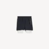 Techwear-shorts til mænd i marineblå/hvid Techwear-shorts til mænd i marineblå/hvid