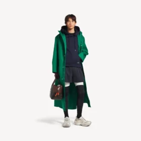 Techwear-shorts til mænd i marineblå/hvid