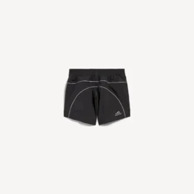 Techwear-træningsshorts til kvinder i sort