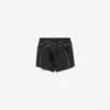 Techwear-træningsshorts til kvinder i sort