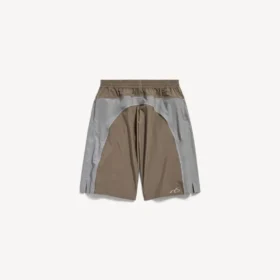 Techwear-træningsshorts til mænd i gråt