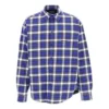 Ternet, polstret flannelskjorte “Blue” 642339TKM274202